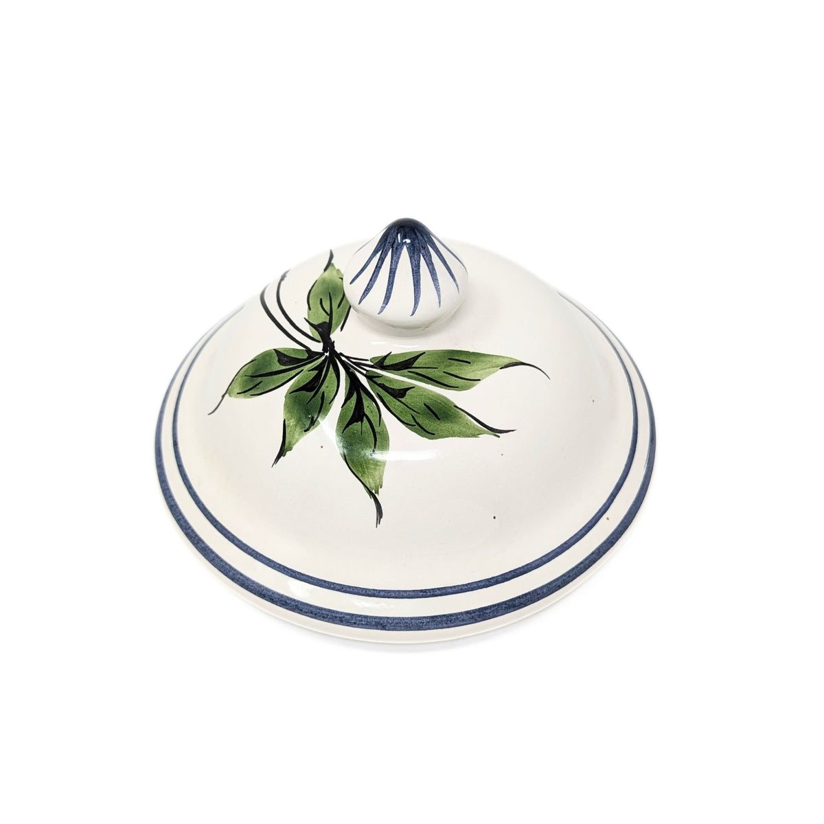 Italian Fruit Motif Lidded Spaghetti Canister