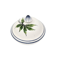 Italian Fruit Motif Lidded Spaghetti Canister