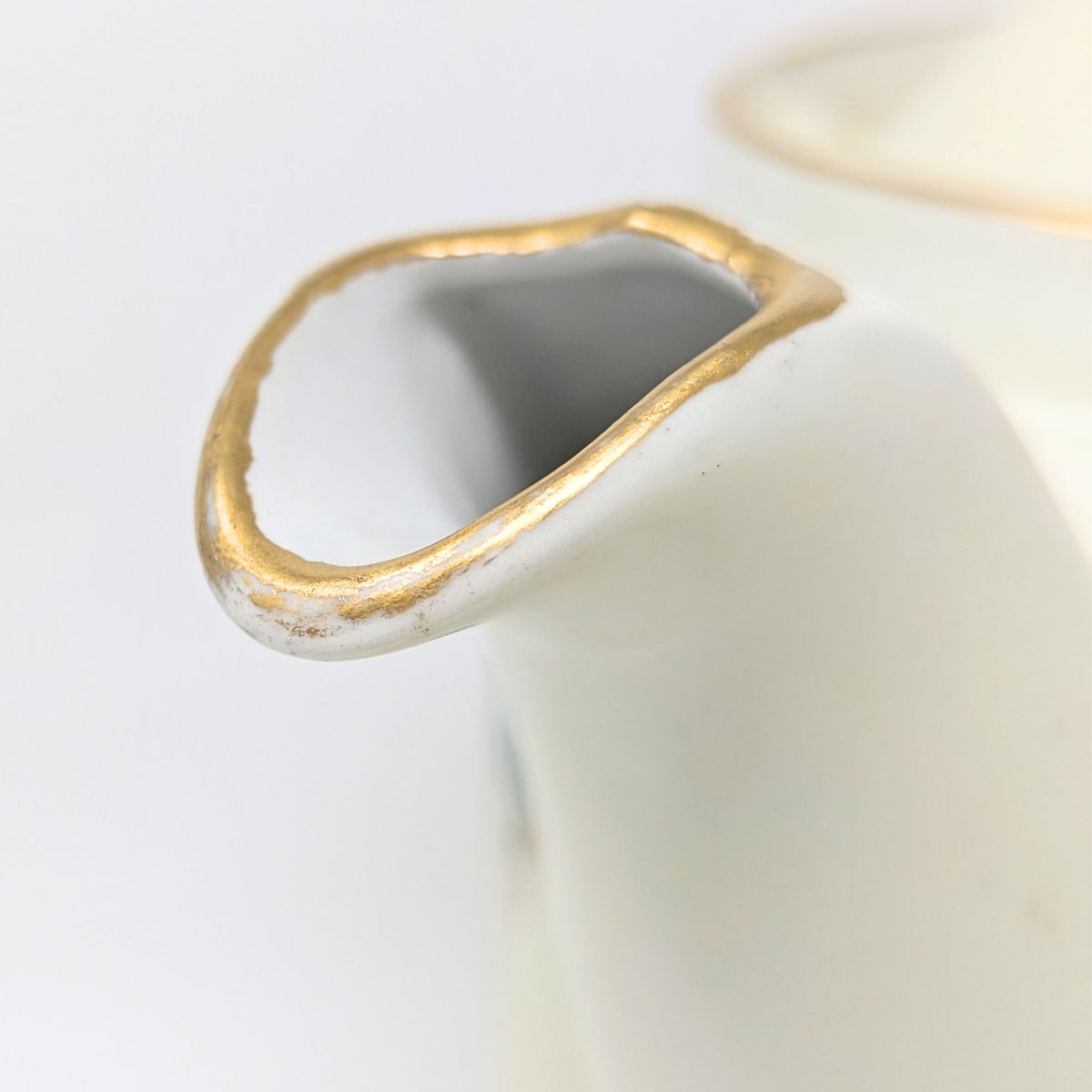 KPM Germany Signed Arts & Crafts 10" Lidded Pitcher