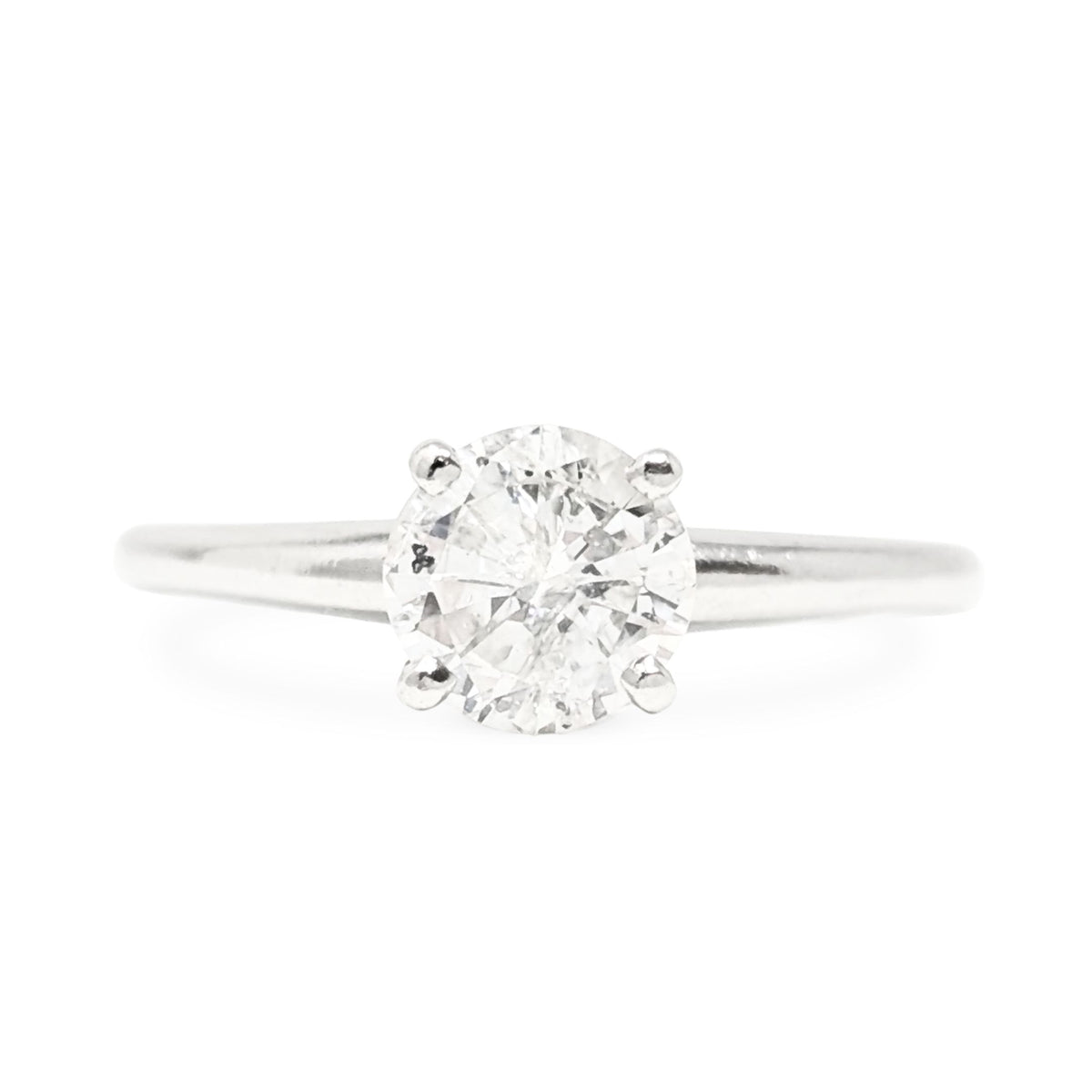 Karlan & Bleicher 14K White Gold 1.13ct Diamond Solitaire Engagement Ring
