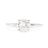 Karlan & Bleicher 14K White Gold 1.13ct Diamond Solitaire Engagement Ring