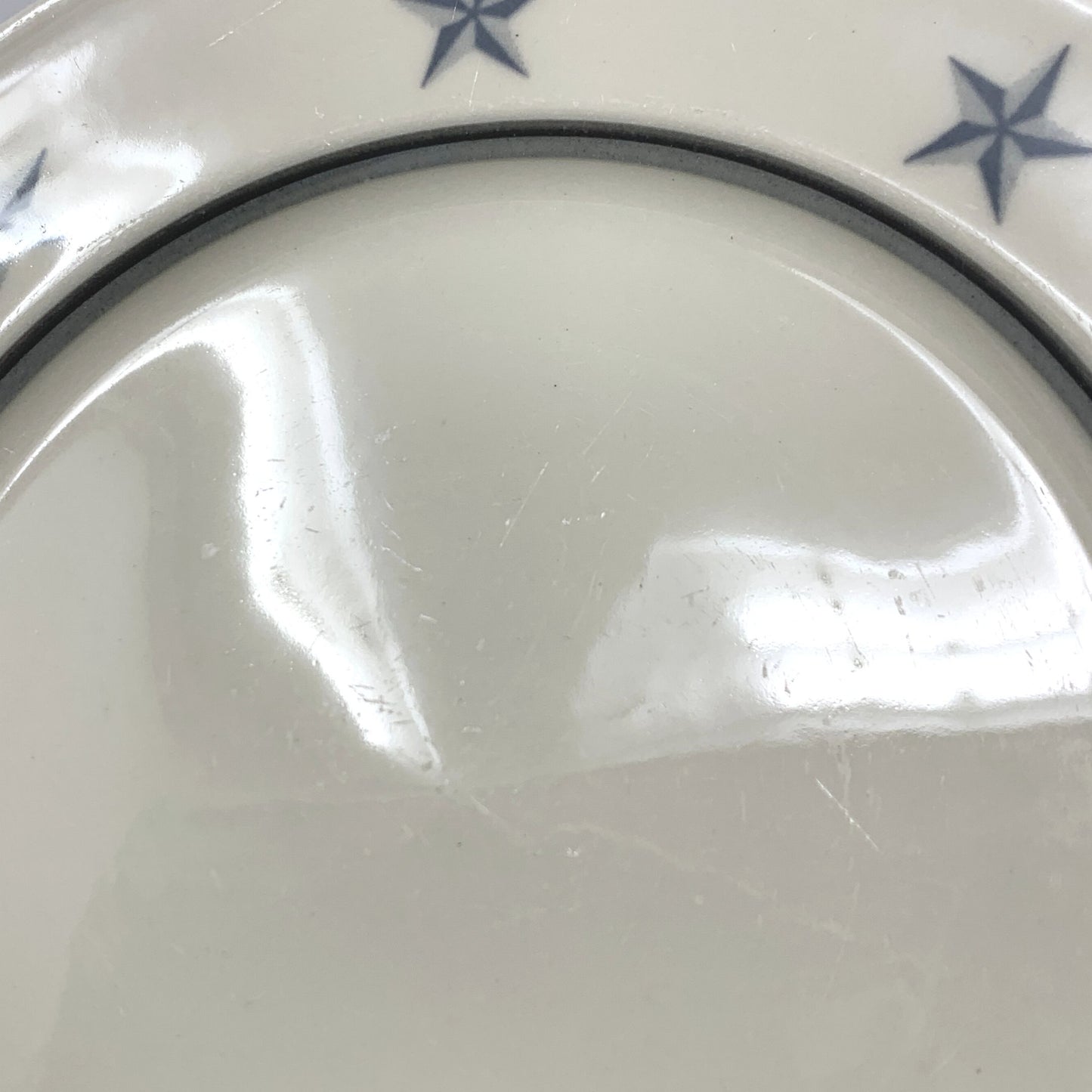 SS United States Lamberton Sterling China Fish/Salad Plates (6)