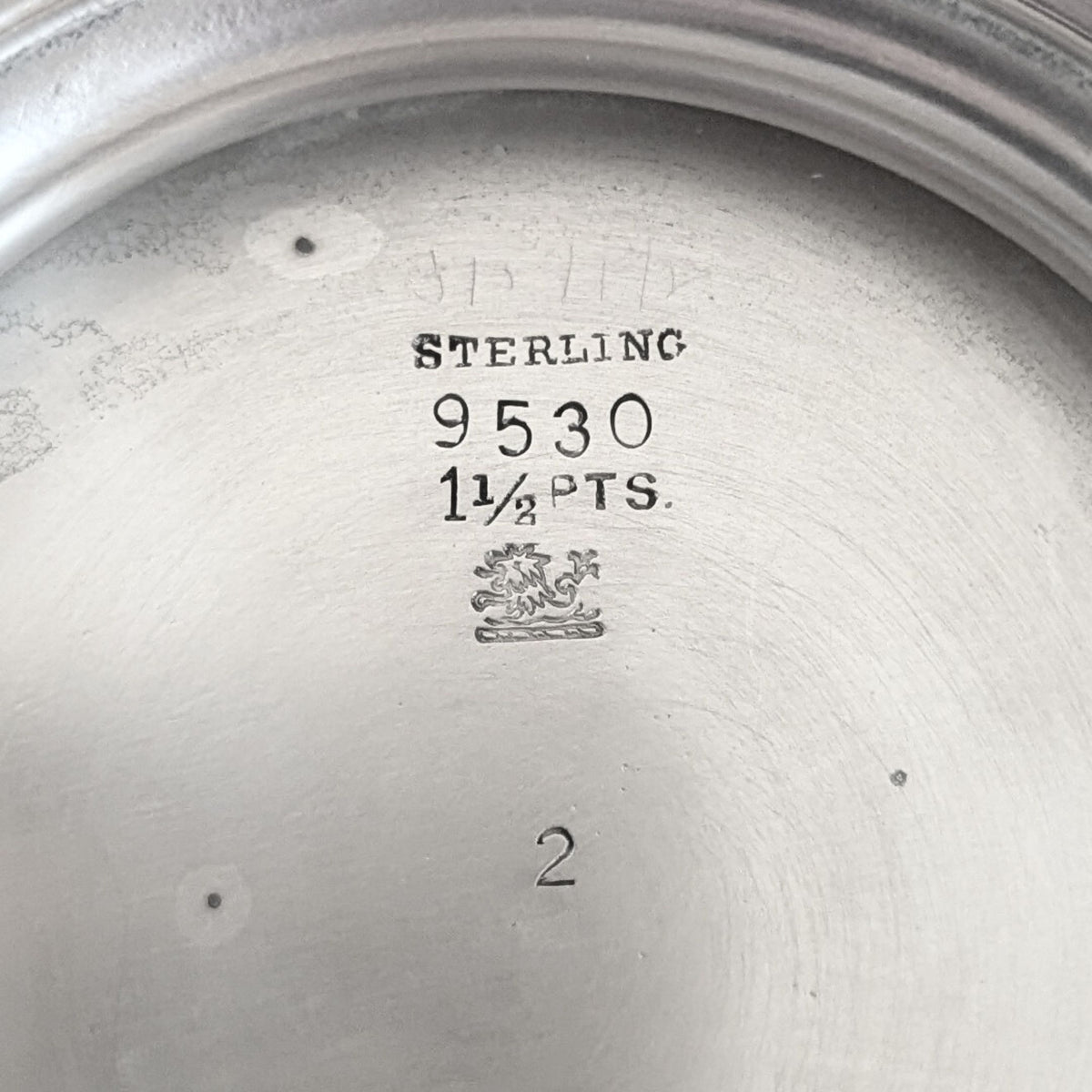 Coat of Arms “Nothing Without Labor” 4pc Sterling Coffee Service