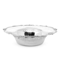 Sterling Silver 9” Pierced Bowl