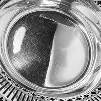 Sterling Silver 9” Pierced Bowl