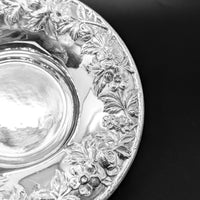 Kirk & Son Sterling Silver Repousse Candy Dish