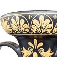 Artist Signed Museum Replica 21" Hercules & Athena Greek Terracotta Amphora