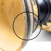 Artist Signed Museum Replica 21" Hercules & Athena Greek Terracotta Amphora