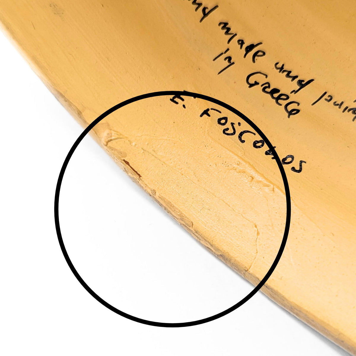 Artist Signed Museum Replica 21" Hercules & Athena Greek Terracotta Amphora