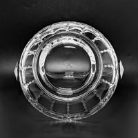 Antique Heisey Glass "Daisy & Leaves" Basket