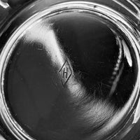 Antique Heisey Glass "Daisy & Leaves" Basket