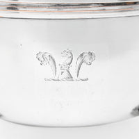 Old Sheffield Plate Souffle Dish with Liner, Early 19th C
