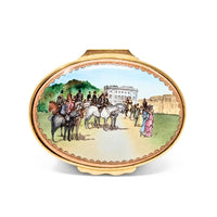 Halcyon Days "Tercentenary of Rotten Row" Ltd. Edition Enameled Trinket Box