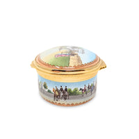 Halcyon Days "Tercentenary of Rotten Row" Ltd. Edition Enameled Trinket Box