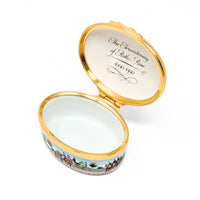 Halcyon Days "Tercentenary of Rotten Row" Ltd. Edition Enameled Trinket Box
