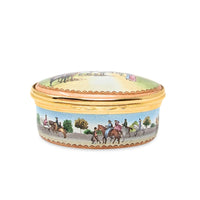 Halcyon Days "Tercentenary of Rotten Row" Ltd. Edition Enameled Trinket Box