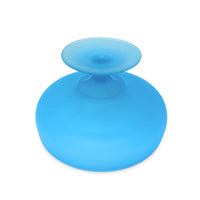 Tiffin Sky Blue Satin Glass Footed Candy Dish
