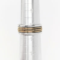 Alvin Monte 14K/.925 9mm Men's Wedding Band - Size 10.25