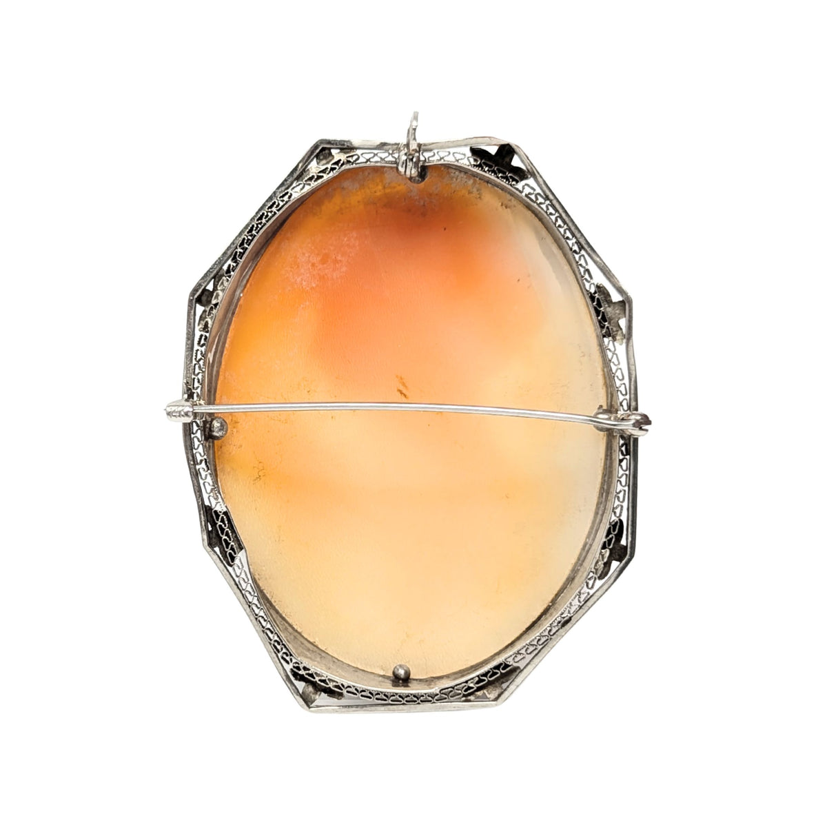 14K Gold Antique Cameo Pendant/Brooch