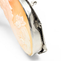 14K Gold Antique Cameo Pendant/Brooch