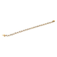 10K Gold 7" Charm Link Bracelet