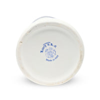 Italian Fruit Motif Lidded Spaghetti Canister