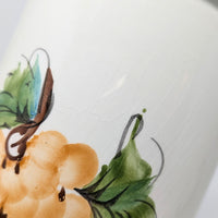 Italian Fruit Motif Lidded Spaghetti Canister