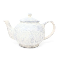 Cupcakes Studio Glazed Ceramic Blue Crab Teapot