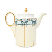 KPM Germany Signed Arts & Crafts 10" Lidded Pitcher