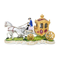Sandizell Dresden "The Princess's Departure" Porcelain Figurine (13.75")