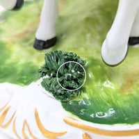 Sandizell Dresden "The Princess's Departure" Porcelain Figurine (13.75")