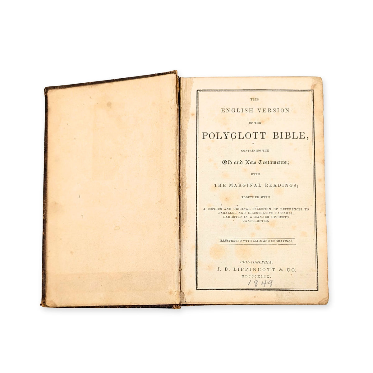 English Version of the Polyglott Bible, 1849