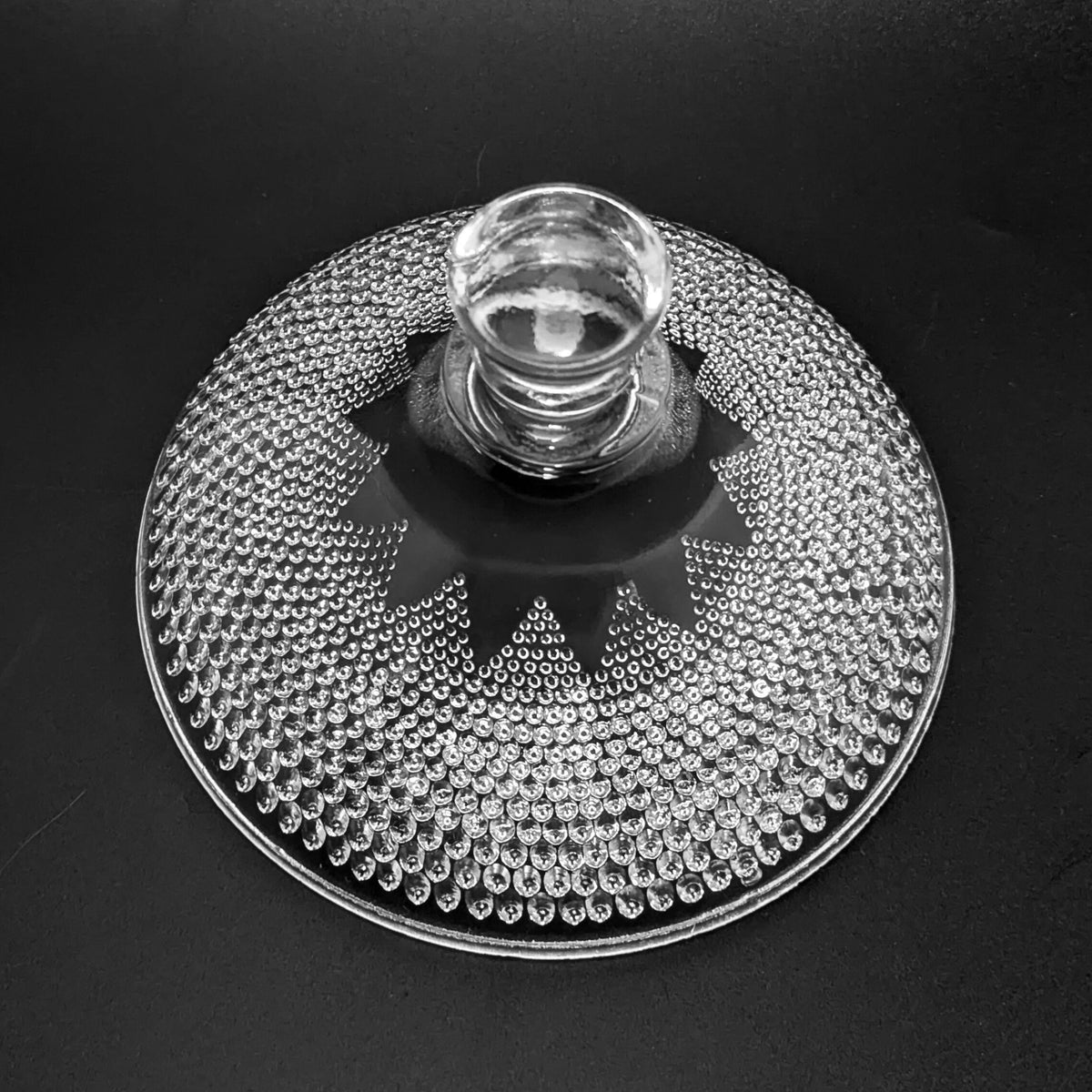 Campbell Jones & Co "Pearl" Dewdrop/Star Round Lidded Butter Dish