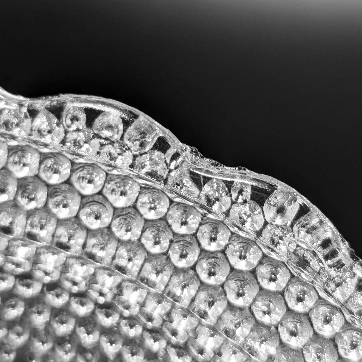 Campbell Jones & Co "Pearl" Dewdrop/Star Round Lidded Butter Dish