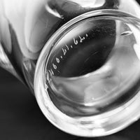 Vintage Orrefors Signed Bird of Paradise 4" Crystal Vase