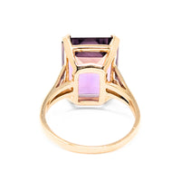 14K Gold 16ct Ametrine Ring - Size 11