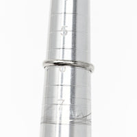 1970’s 10K White Gold Jade Ring - Size 6