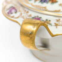 Royal Bayreuth Germany "Nurenberg" Creamer & Lidded Sugar Bowl