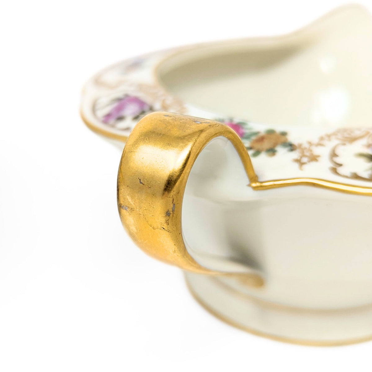 Royal Bayreuth Germany "Nurenberg" Creamer & Lidded Sugar Bowl