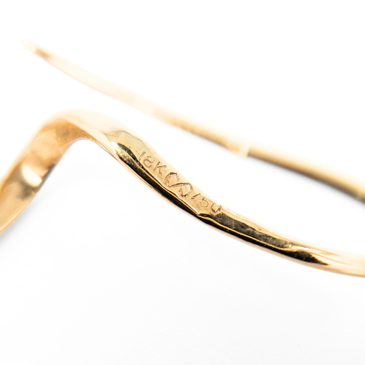 18K Gold, South Sea Pearl, & Diamond Swirl Drop Earrings