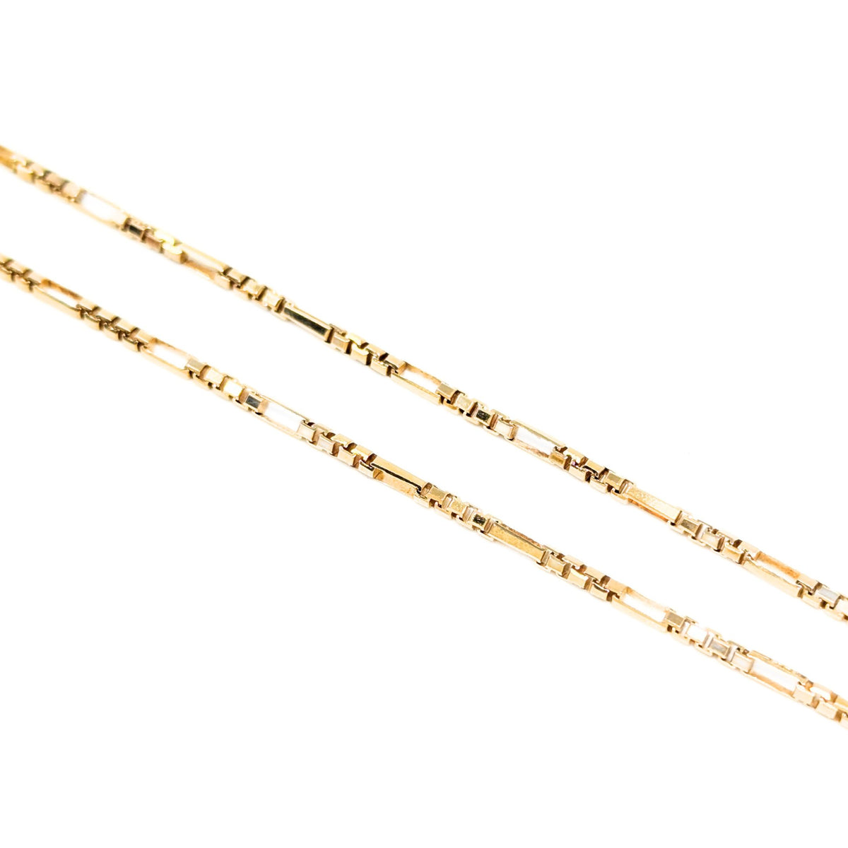 Dolce & Gabbana Italian 14K Gold 18” Box Chain