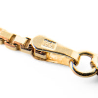 Dolce & Gabbana Italian 14K Gold 18” Box Chain