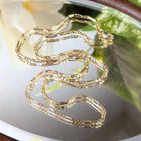 Dolce & Gabbana Italian 14K Gold 18” Box Chain