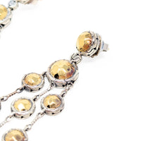John Hardy Sterling Silver/22K Gold Palu Chandelier Drop Earrings
