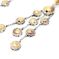 John Hardy Sterling Silver/22K Gold Palu Chandelier Drop Earrings