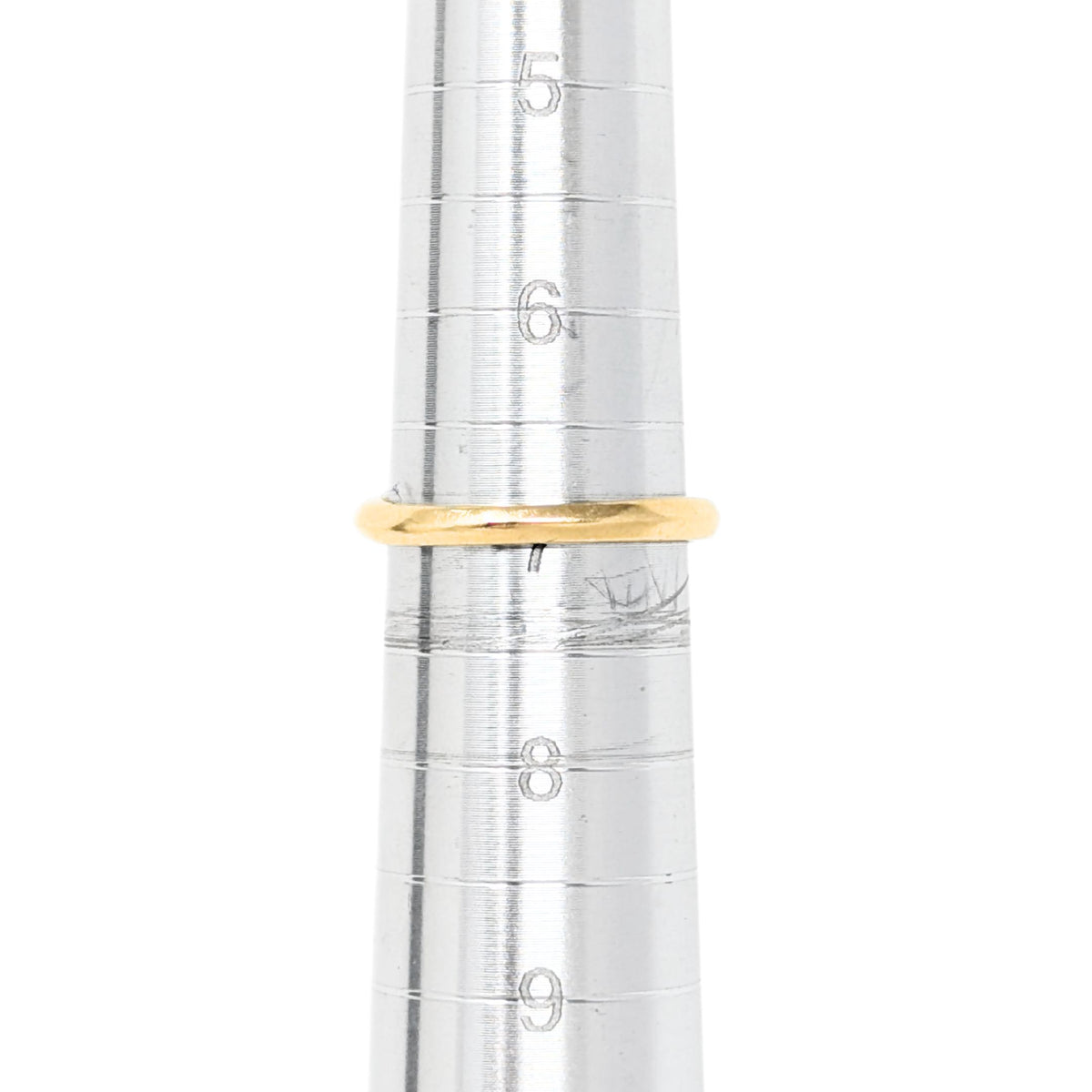 14K Gold .42tcw 5 Diamond Anniversary Ring - Size 7