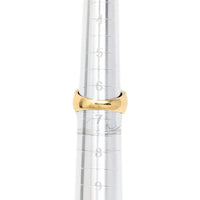 Bellarri 18K Gold Light Blue Topaz & Diamond Ring - Size 6.5