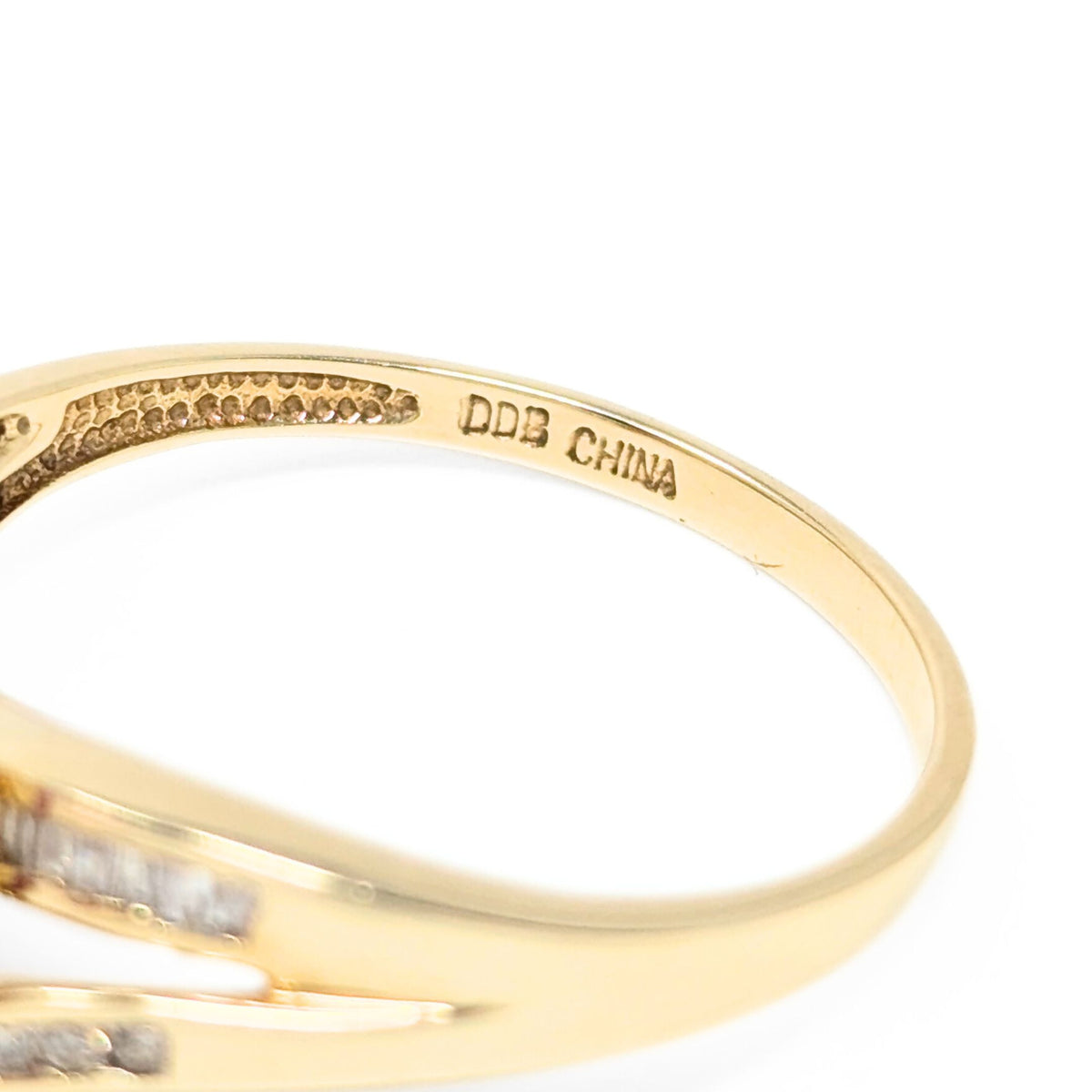 14K Gold Ruby & Diamond Ring - Size 10