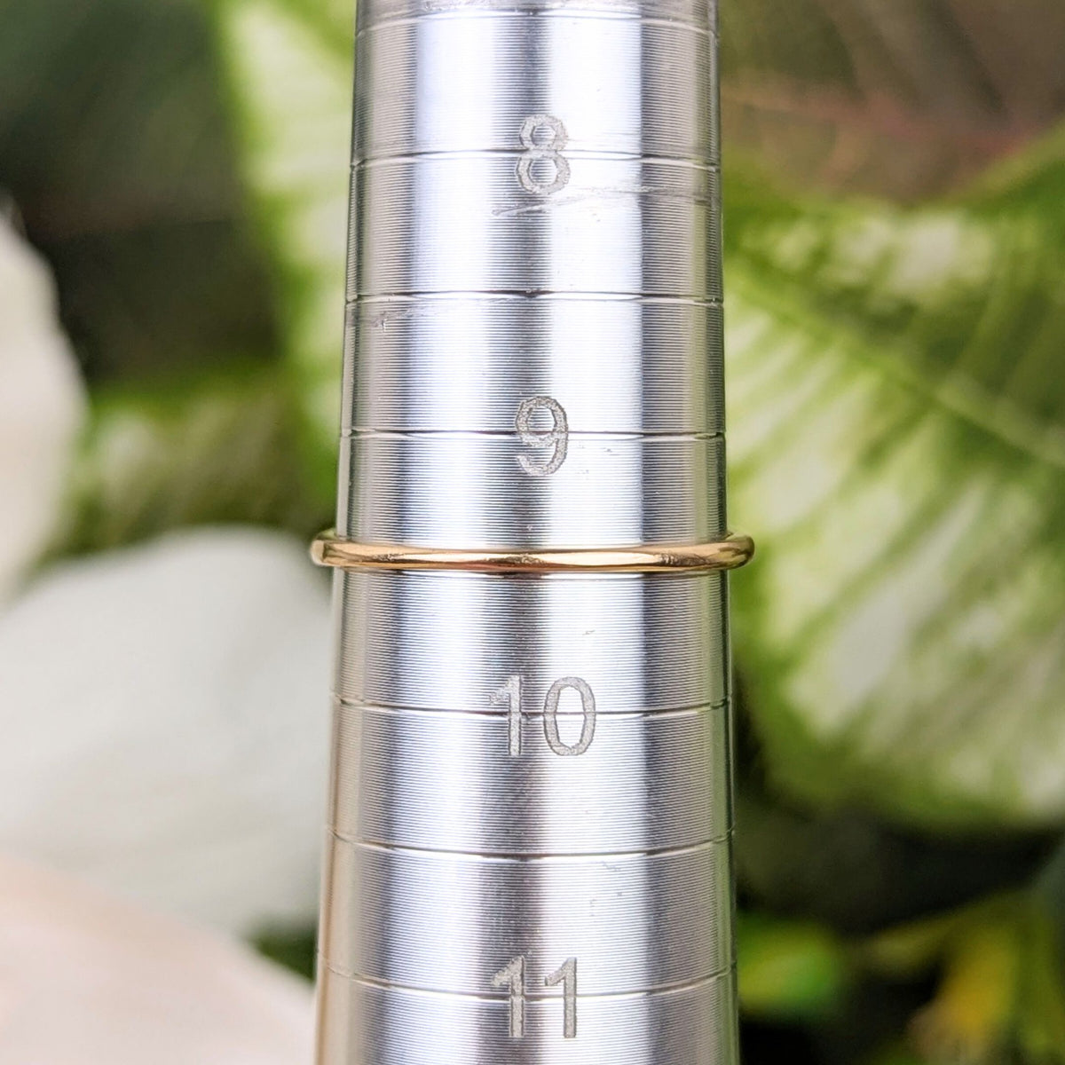 14K Gold Art Deco .09ct Diamond Solitaire Engagement Ring - Size 9.5