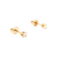 14K Gold .29tcw Diamond Stud Earrings